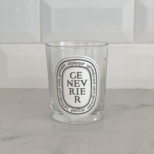 Full size! Diptyque empty candle glass